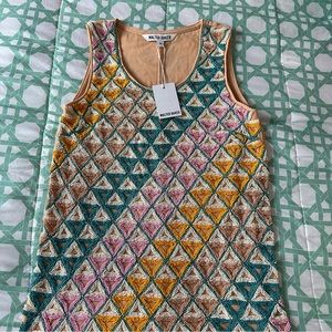 NWT Colbie Beaded Dress WALTER BAKER